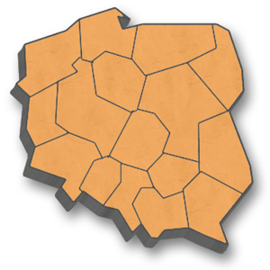Mapa Polski
